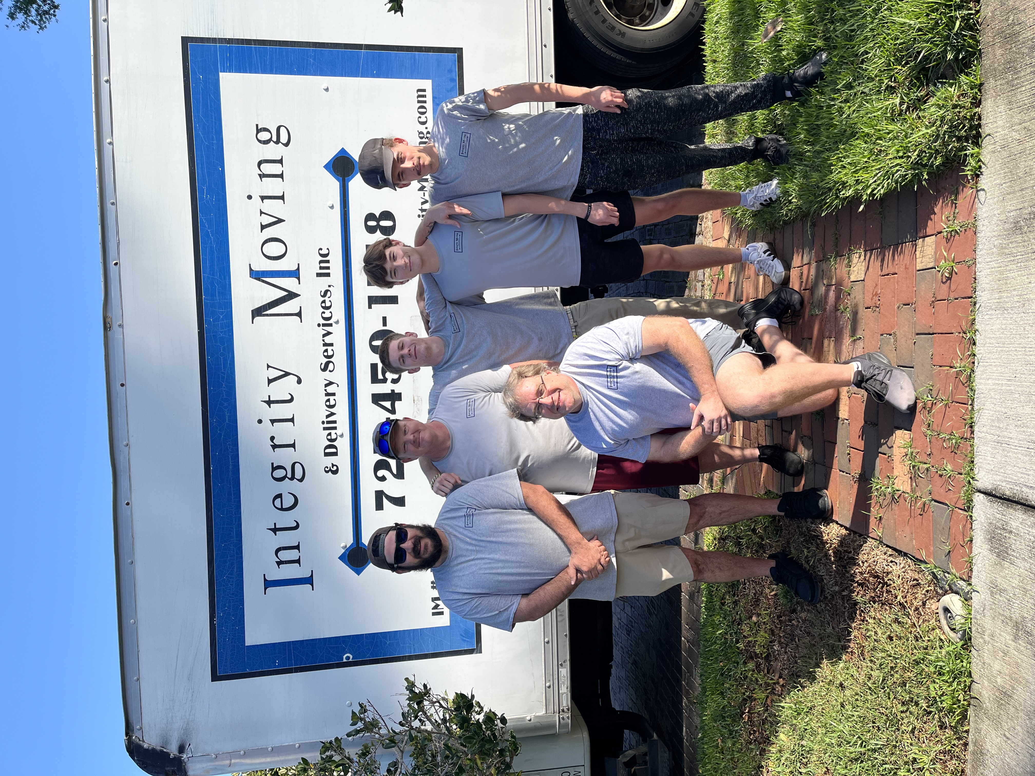 Integrity Moving crew and truck